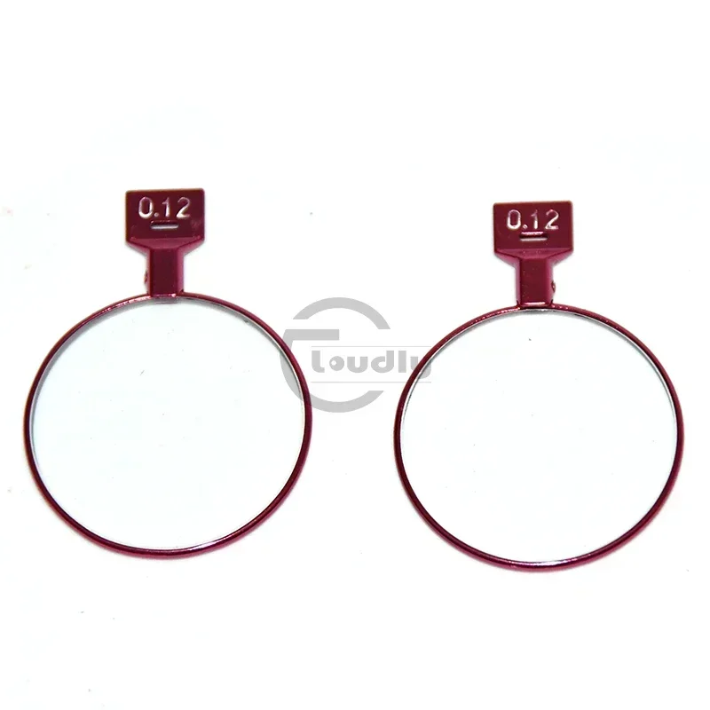 Higher Quality Ophthalmic Lens Sphere Trial Lens with Color Metal Rim