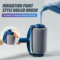 Paint Roller Multifunctional Household Roller Brush Set One Wall A Time Portable Latex Paint Roller Brush Painting Set