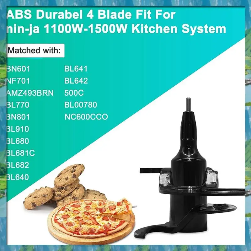 Piezas de repuesto de cuchilla de licuadora de 1 Uds., accesorios de piezas de procesador de alimentos Ninja de alta velocidad para licuadora Ninja BL770 BN601 NF701