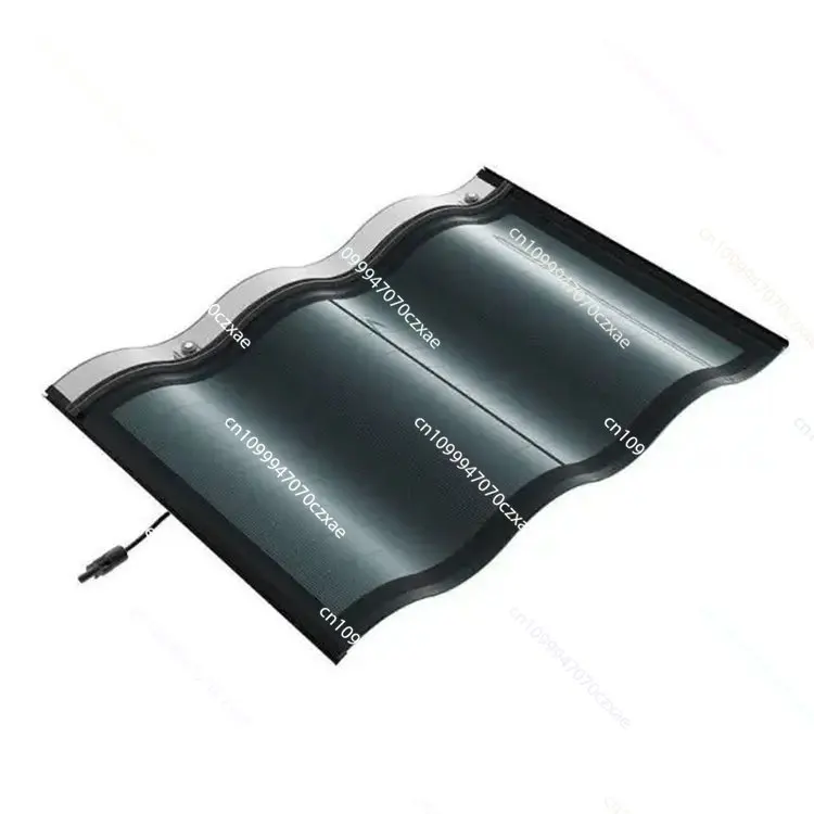 

Hanwa Photovoltaic Curved Tile Wuhan Photovoltaic Power Generation Photovoltaic Module 3 Pieces 1 Square Arc-shaped Solar Module