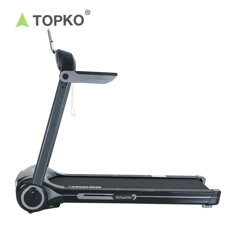 Led Display Folding Treadmill Fitness Exercise Electric Running Machine With Handle Bar Gym Home Use Folding Treadmill