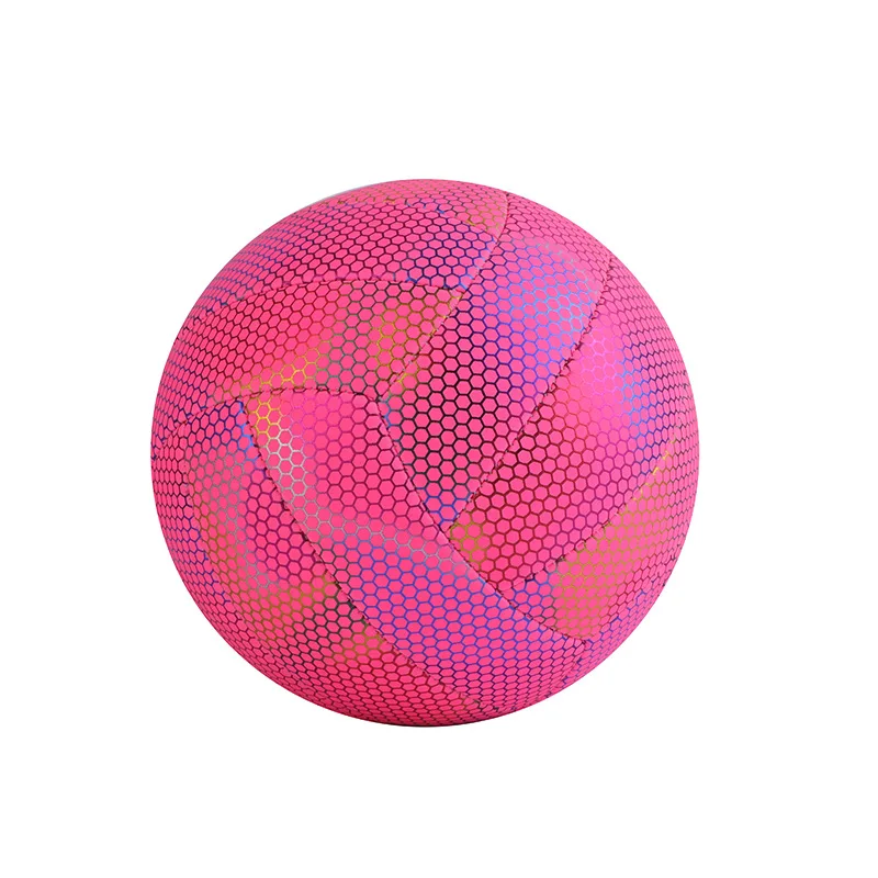 

wholesale Glowing volleyball machine stitched PU training game 5 volleyball glow-in-the-dark yellow pink volleyball fluorescent