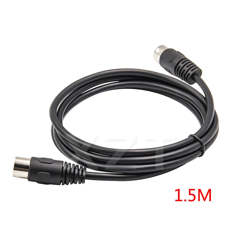 MIDI DIN 5PIN Male to Male Cable MIDI 5 Pin DIN Plug to 5 Pin DIN Audio Extension Male Cable DIN 5pin M/M Cable Adapter 1M /1.5M
