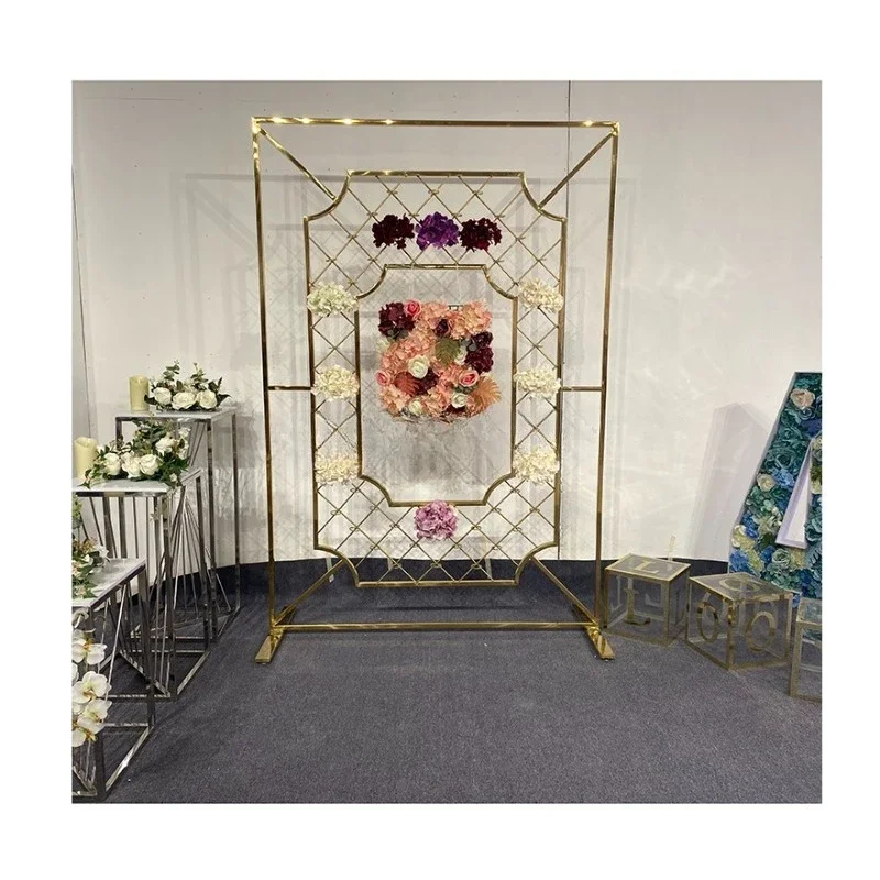 

Party event supplies candle wall background wall balloon frame bracket rear drop wedding decoration