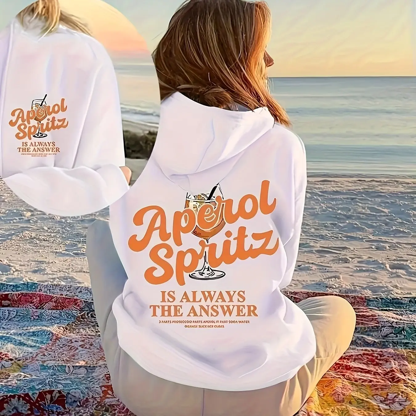 

Juice Graphic Printing Autumn and Winter Cotton Men's and Women's Hoodies Casual Outdoor Street Sports Training Brand Trend