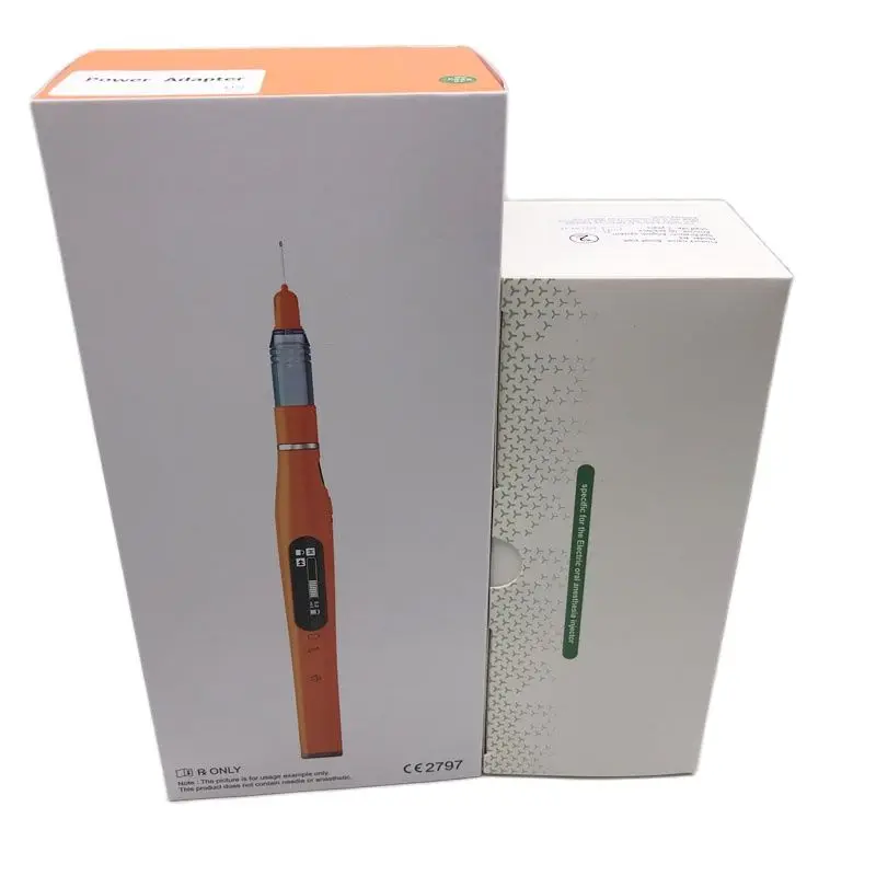 Mini Electric Oral Anesthesia Injector for Children Orange Color