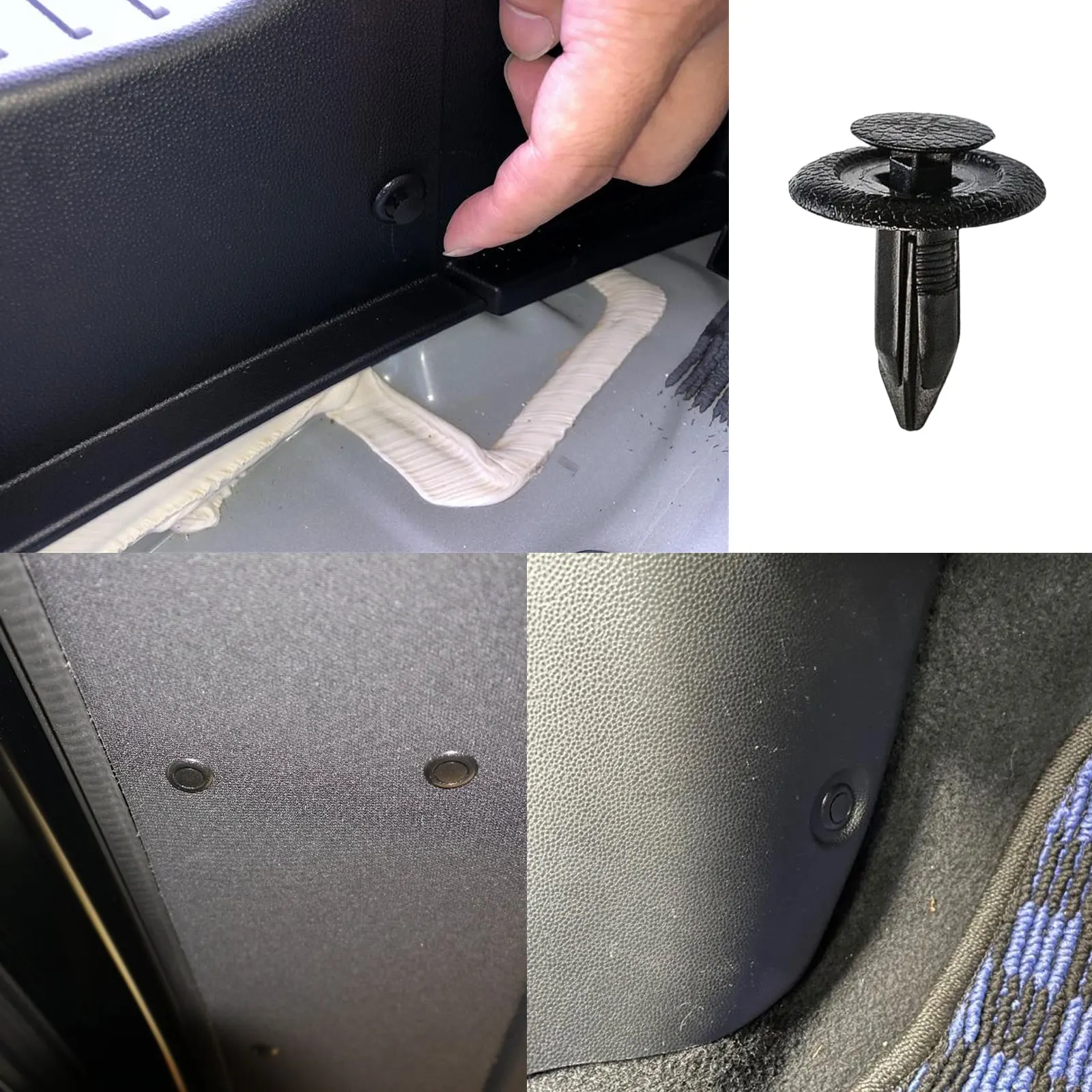 GJ2168885B Boot Carpet Interior Lining Clips Fender Ledge Cover