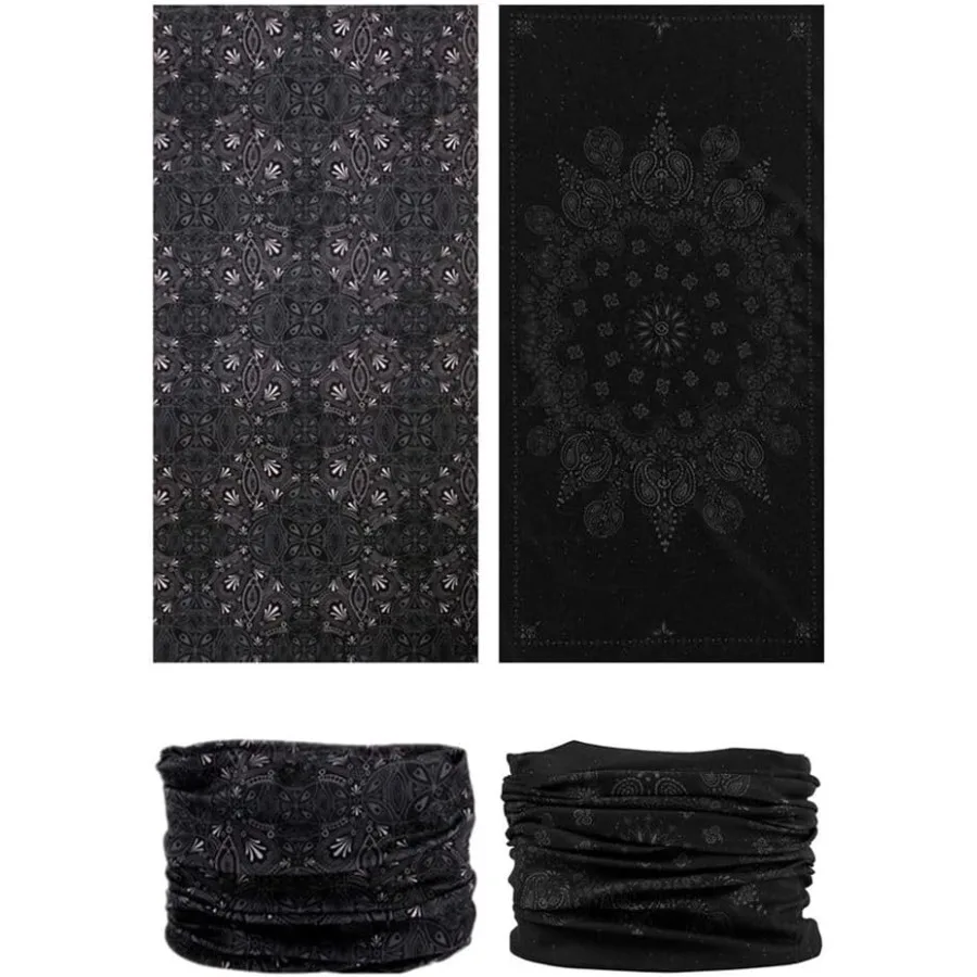 وشاح سحري متعدد الاستخدامات، غطاء للرأس، قناع وجه باندانا للرجال والنساء، مثالي للمغامرات الخارجية، أزياء رياضية