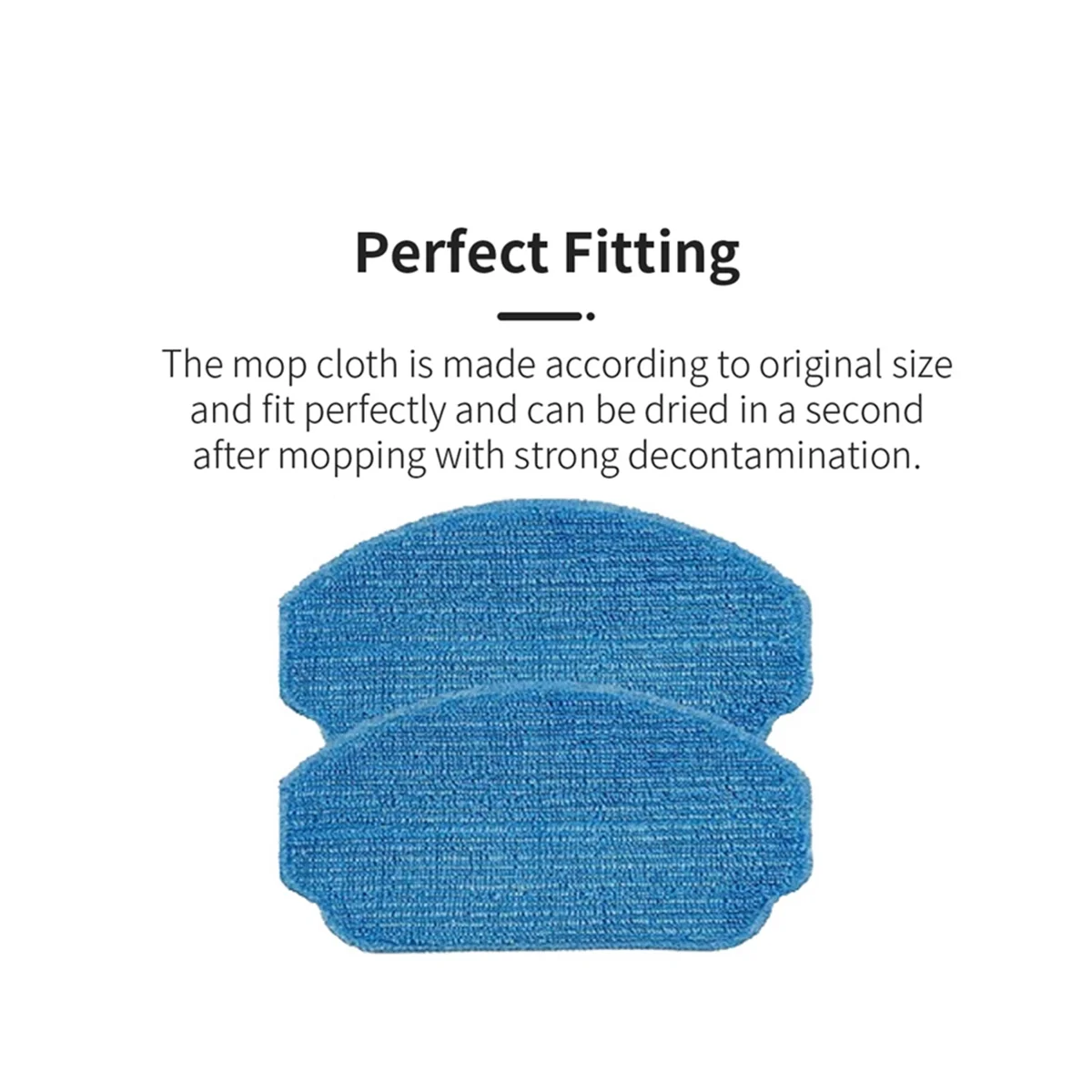 4 buah Filter sikat samping kain pel untuk BR150 BR151/BR150 BR151/BR150 BR151 Robot penyedot debu