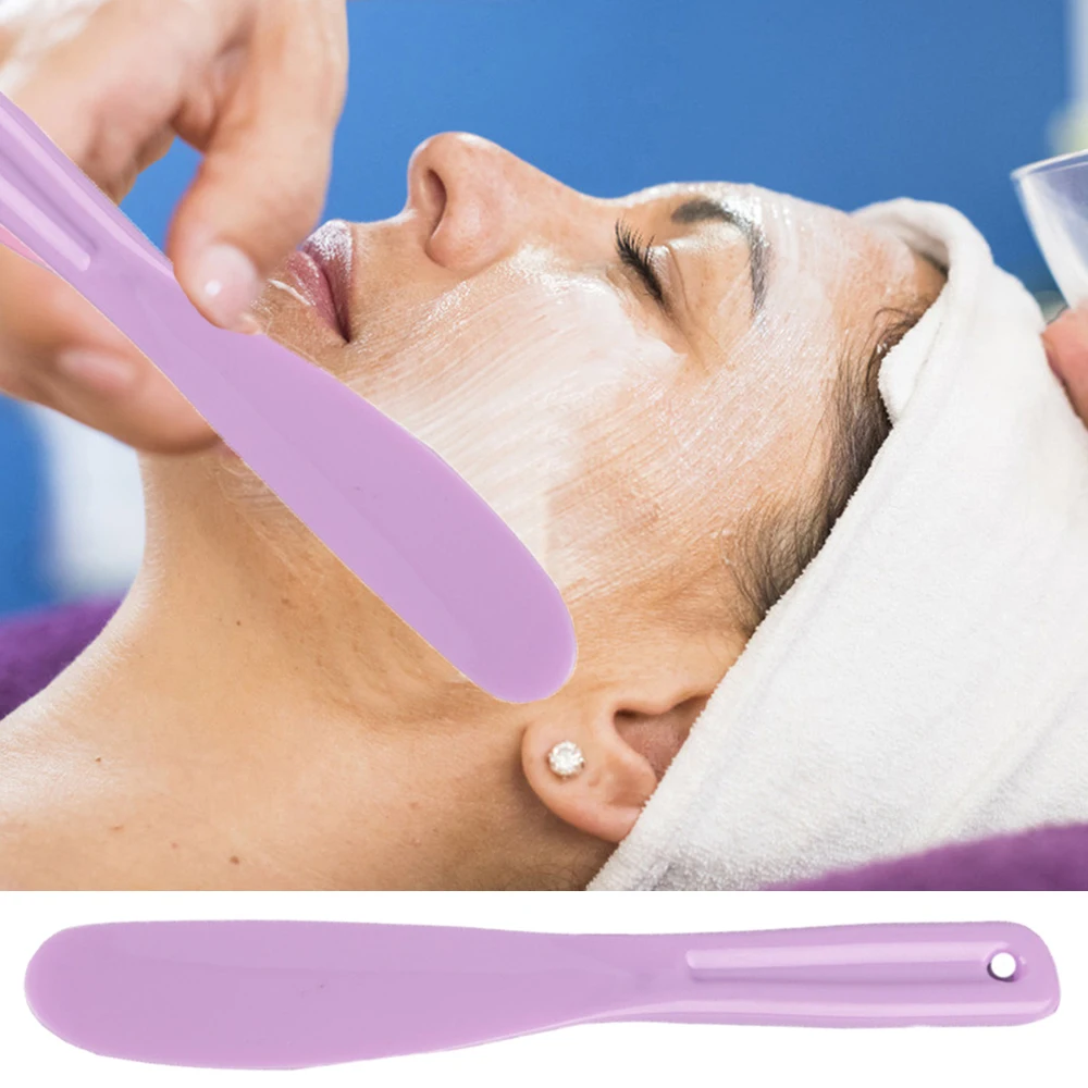 

Face Beauty Makeup Applicator Stick Beauty Scoop Mask Mixing Spoon Cosmetic Spatula Silicone Mask Stick Eye Cream Stick