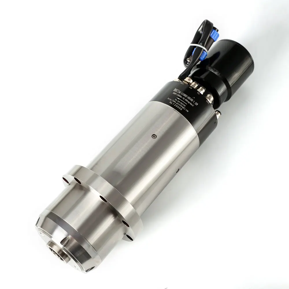 7.5KW 30000rpm HSK E40 ER25 Spindle Motor Engraving  Milling Center Ceramic Sapphire Glass Silicon Carbide Titanium Alloy