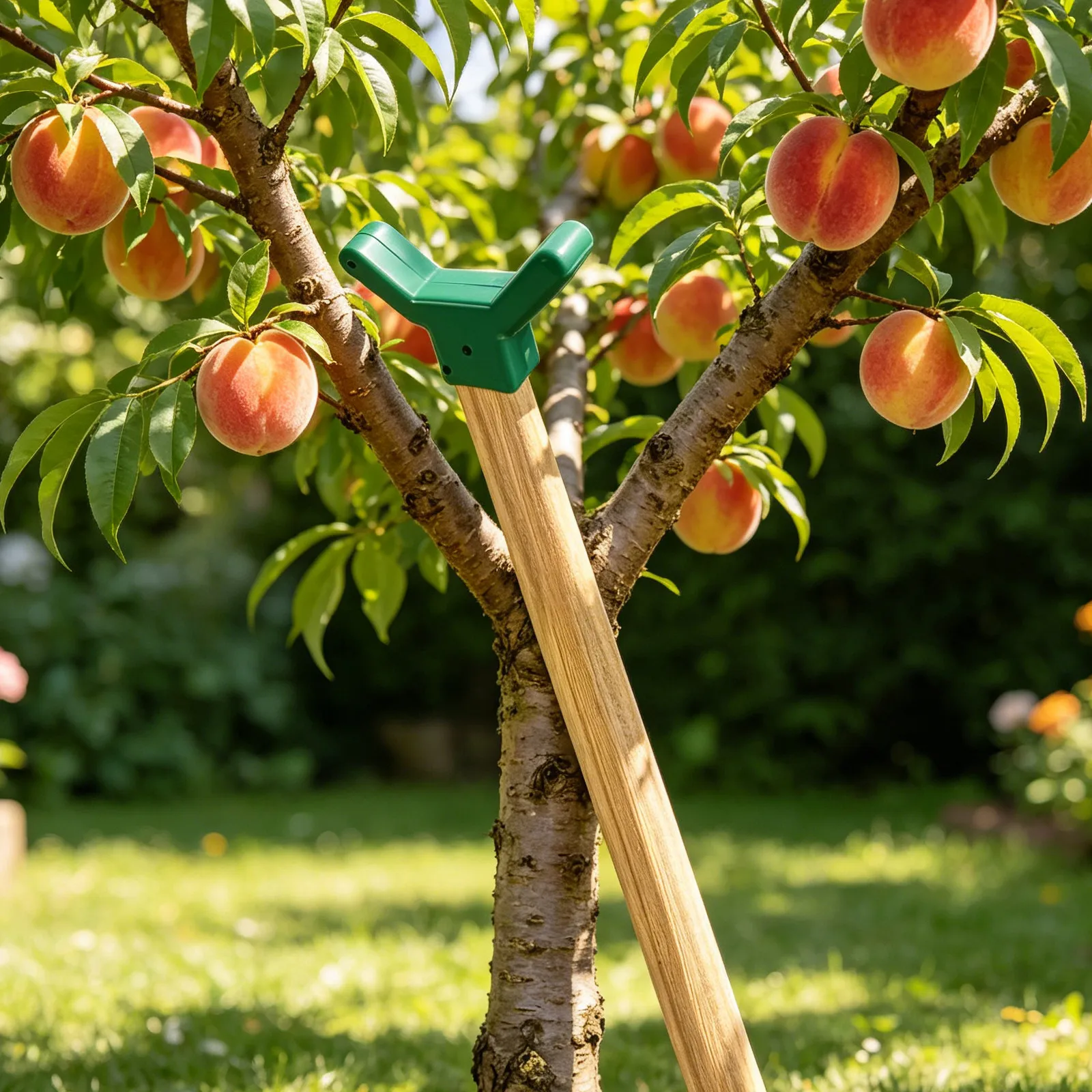 4Pcs Adjustable Fruit Tree Branch Support Plastic Crutches Tree Brace Limb Holder Garden Branch Stabilizer for Orchards