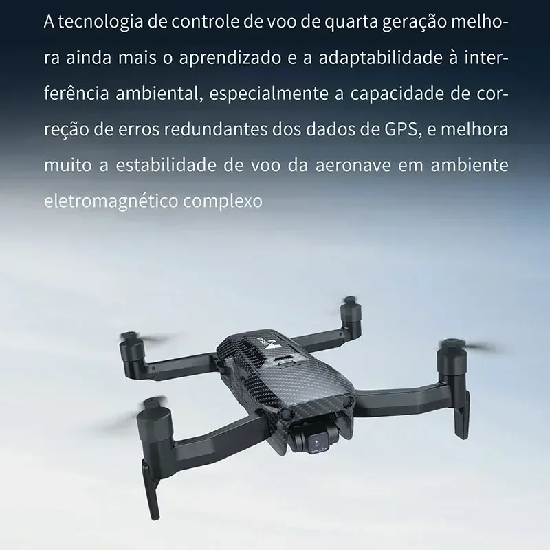 Hubsan ace pro drone refinado sem escova quadcopter evitar obstáculos 15km wifi 3 eixos cardan com câmera 4k hd profissional dron