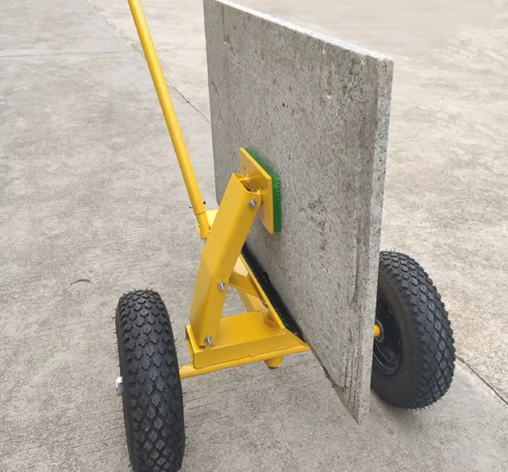 

Heavy Load 3-Wheel Self-locking Granite Marble Stone Slab Moving Dolly Trolley