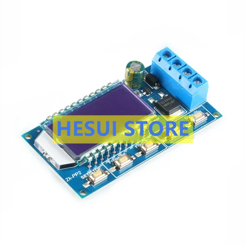 High power PWM dimming speed regulating module Number of solenoid valves frequency duty ratio adjustable cycle delay PP2