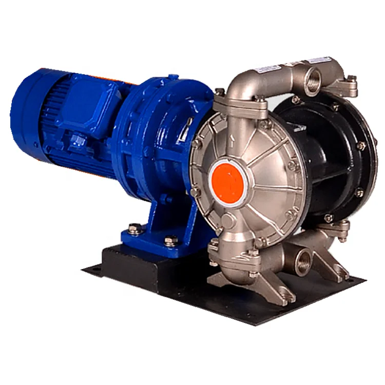 2.5 inch DBY3 series engine electrical stainless steel pump filter press double diaphragm pump