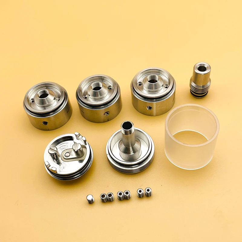 Распылитель DSX Kuma RTA Rebuildable Tank Vape 4,5 мл, 9 воздушных штифтов + 3 камеры, диаметр 22 мм