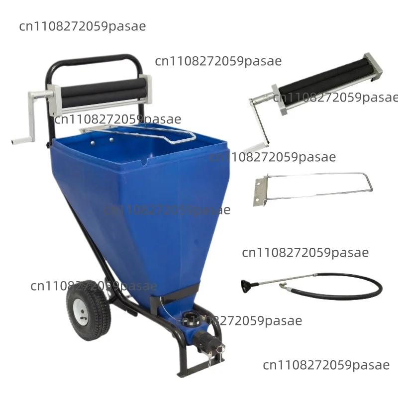 105L Mortar Spraying Machine Hopper; Cement Spraying Machine Hopper for Interior and Exterior Wall Plastering