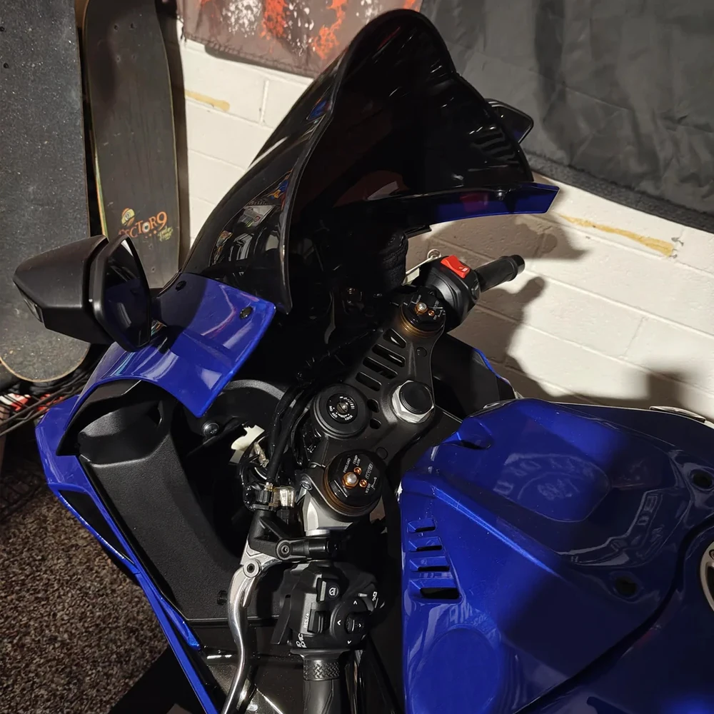 For Yamaha YZFR9 YZF-R9 2025 2026 YZF R9 Windshield Windscreen Wind Deflectors Double Bubble Screen Visor Motorcycle Accessories