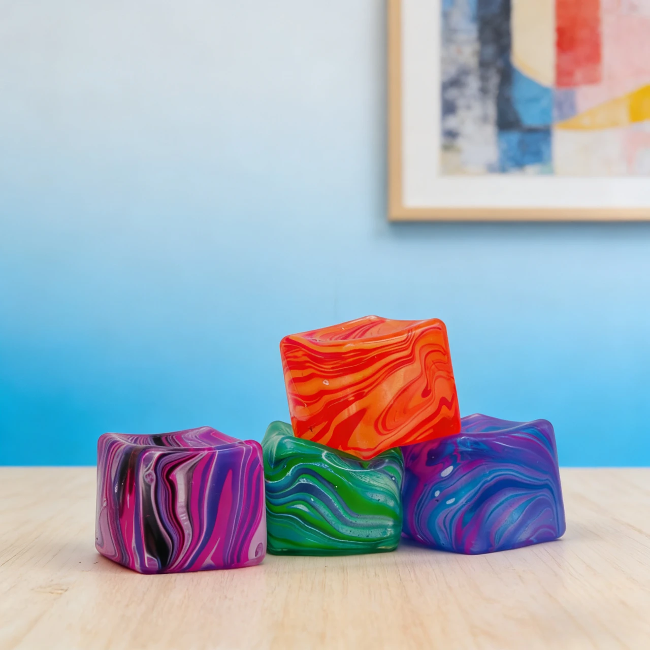 

Сенсорный куб Schylling Needoh Nice Cube: антистресс-игрушка для снятия эмоционального напряжения ‌ Игрушки-антистресс