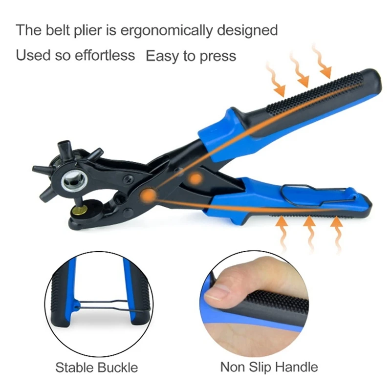 Puncher Belt Accurate Hole Spacing Measuring Ruler Puncher Steel Extra Bottom Plate