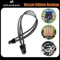 Dreamdash 0.6m Bicycle Rear Hooks Elastic Rope Bandage Band Racks Bike Rubber Tape Retractable Carrier Packing Stripe Ropes Tool
