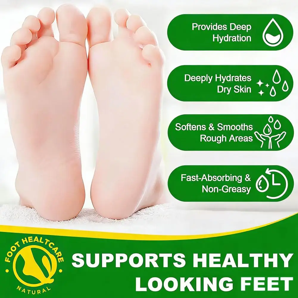 60% Urea Foot Stick 2% Salicylic Acid Fast Absorbing Thickened Skin Smooths Softens Cracked Heels Repair Callus Remover Dry Feet
