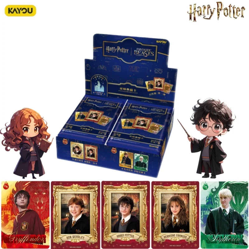 KAYOU Autentici nuove carte da collezione magiche di Harry Potter Edizione iniziale Film anime Commemorano la merce e i regali