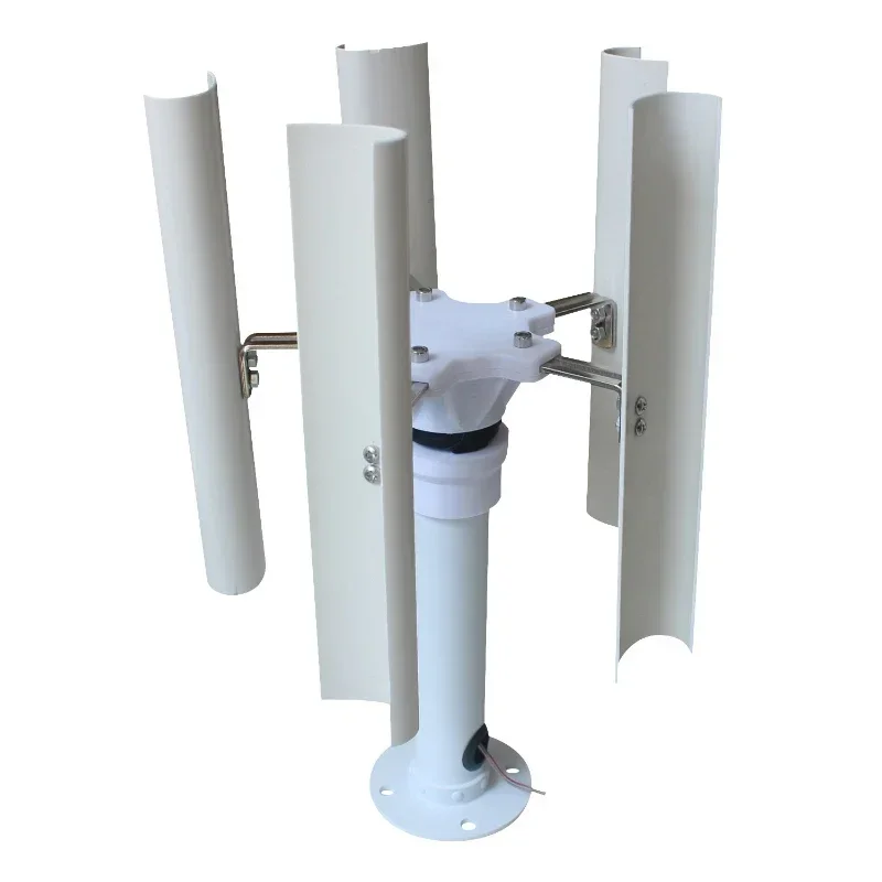 Vertical five-blade wind turbine model power generator 1-35W Three-phase permanent magnet brushless power generation for outdoor