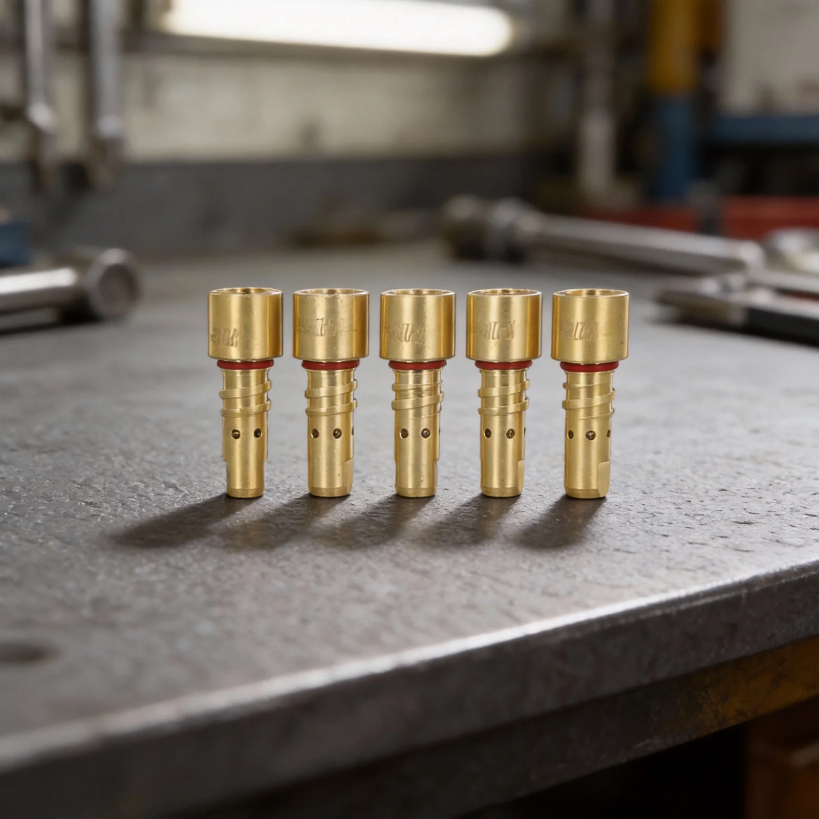 for Gas Diffusion Structure for mig for welder Gas Diffuser Airtight Sealing Made Of Brass For 250A 350A Welders As The Picture
