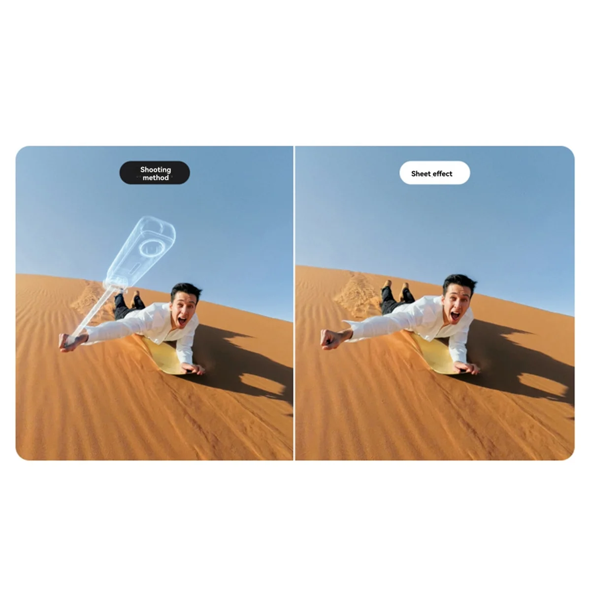 

B13C For Insta360 X4 X3 Foldable 2-In-1 Selfie Stick Tripod 1/4 Inch Mount Grip Wand for Insta 360 X4 Accessories