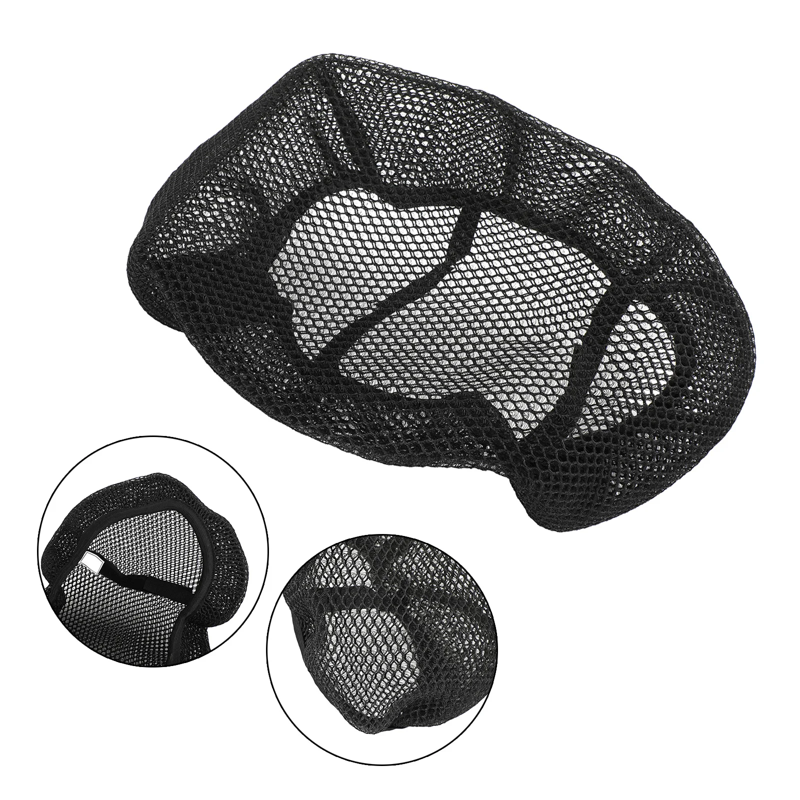 Topteng Heat-Resistant Net Seat Mesh Cover Universal For Motorcycle Scooter Motorbike XXXL Motorcycle Accessories