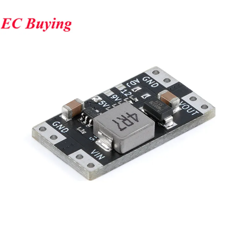 5Pcs/1pc XL3608 5V 9V 12V 2A Mini DC-DC Step Up Booster Switching Power Supply Module Switch Board 2.5V-11.5V Input Voltage