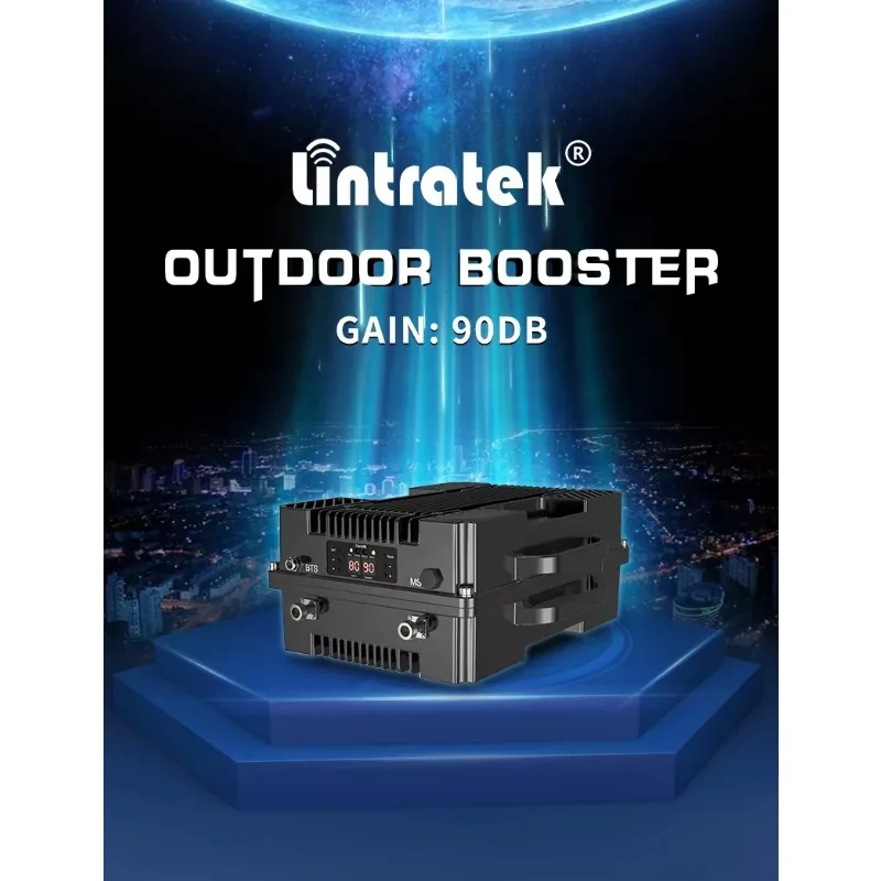 Gsm signal Amplifier Powerful Repeater 5km Rural Areas 2g 3g 4g Lte Coverage Cell Phone signal Booster for Rural Farm