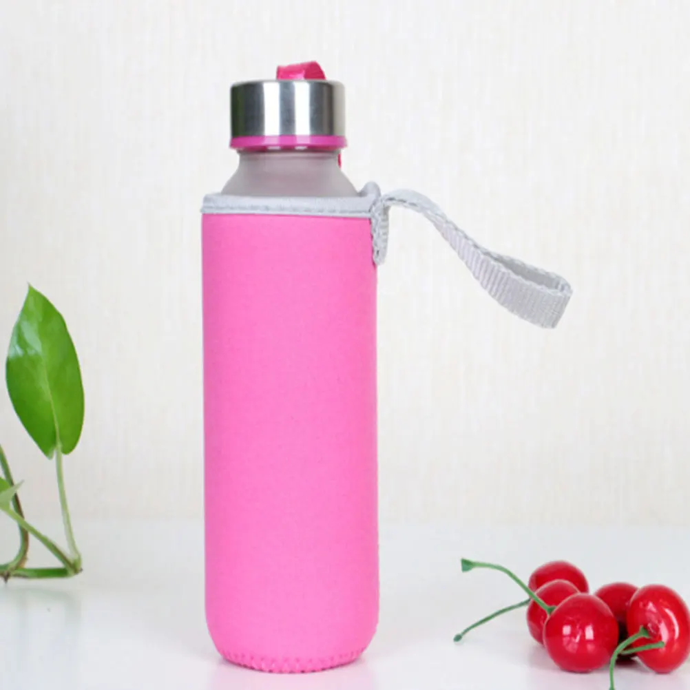 

6Pcs Heat Insulated Cloth Cup Sleeve Water Bottle Cover Anti-Scald Reusable Protective Sleeve Portable Holder Drinking Cup Cover