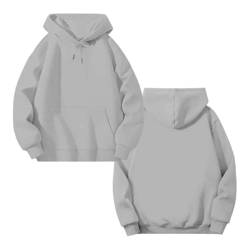 سويت شيرت رجالي مريح بغطاء للرأس وأكمام طويلة كاجوال بطباعة أمامية + جيوب - توصيل سريع في الولايات المتحدة، أزياء يومية للرجال