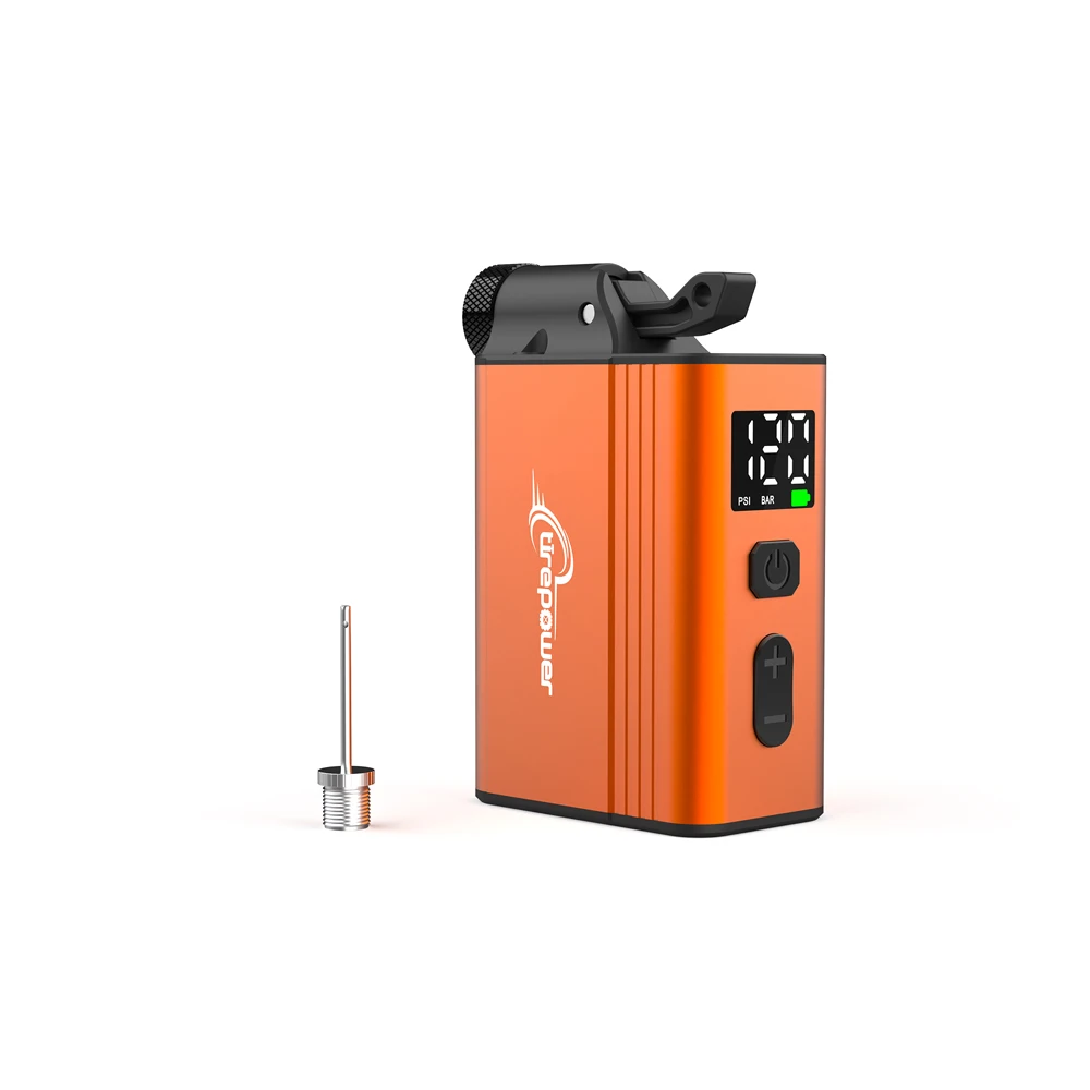 AliExpress CTREPOWER 120 PSI Portable Electric Inflator Pump Custom Tire Pressure Display Tire Inflator MTB Road Bike with Schrader Presta Clik Valve