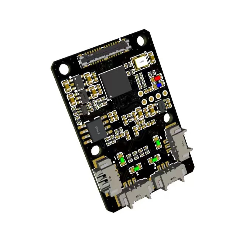 1PCS For DJI/Vista Air Unit 4-Channel Analog-to-Digital System Module Support CVBS Signal Sources Compatible with DJI Goggles