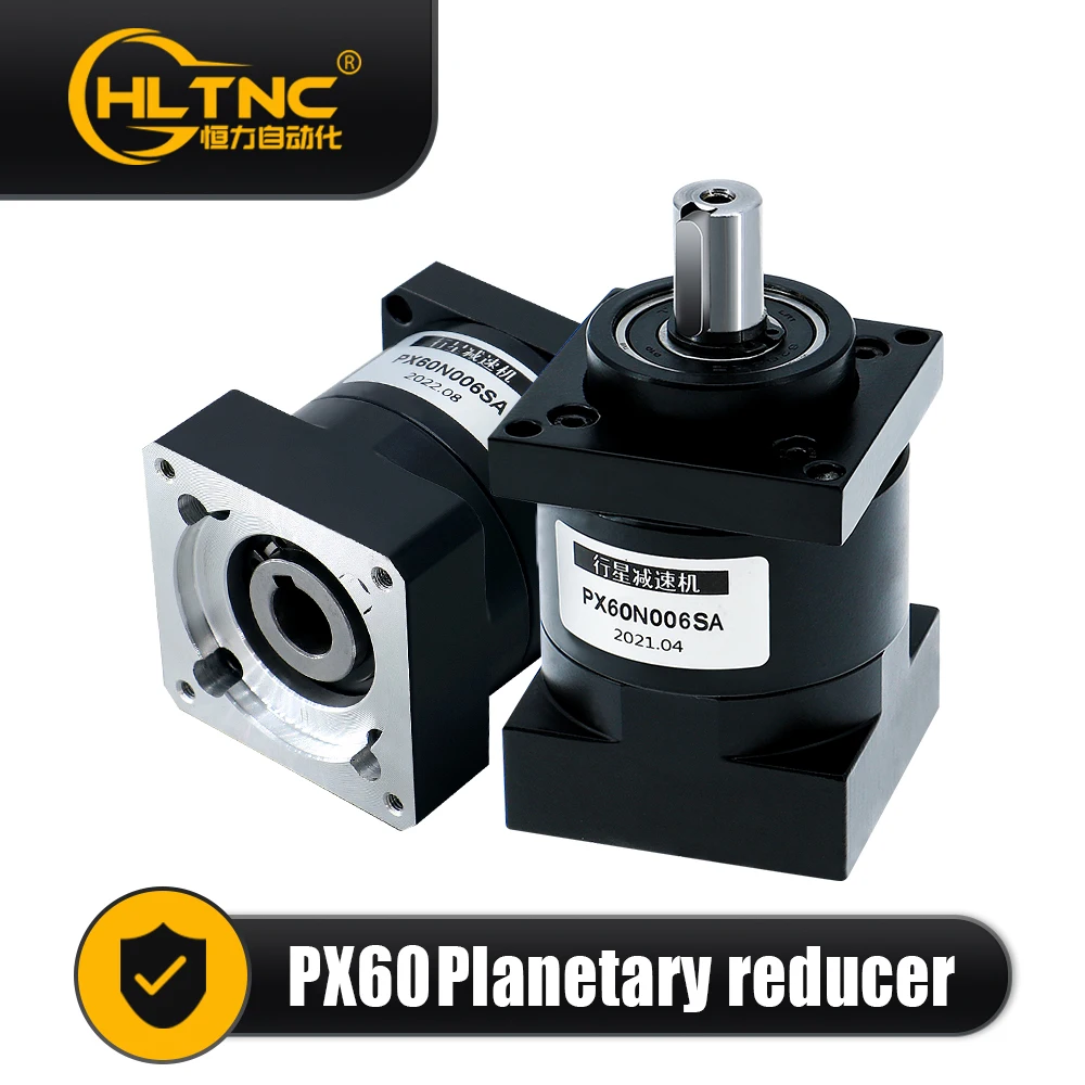 

Planetary Reducer PX60 Ratio 4/6/10/16/24/36/64/96/144/216 Max 40N.m Suit For Nema24 60 Stepper Motor