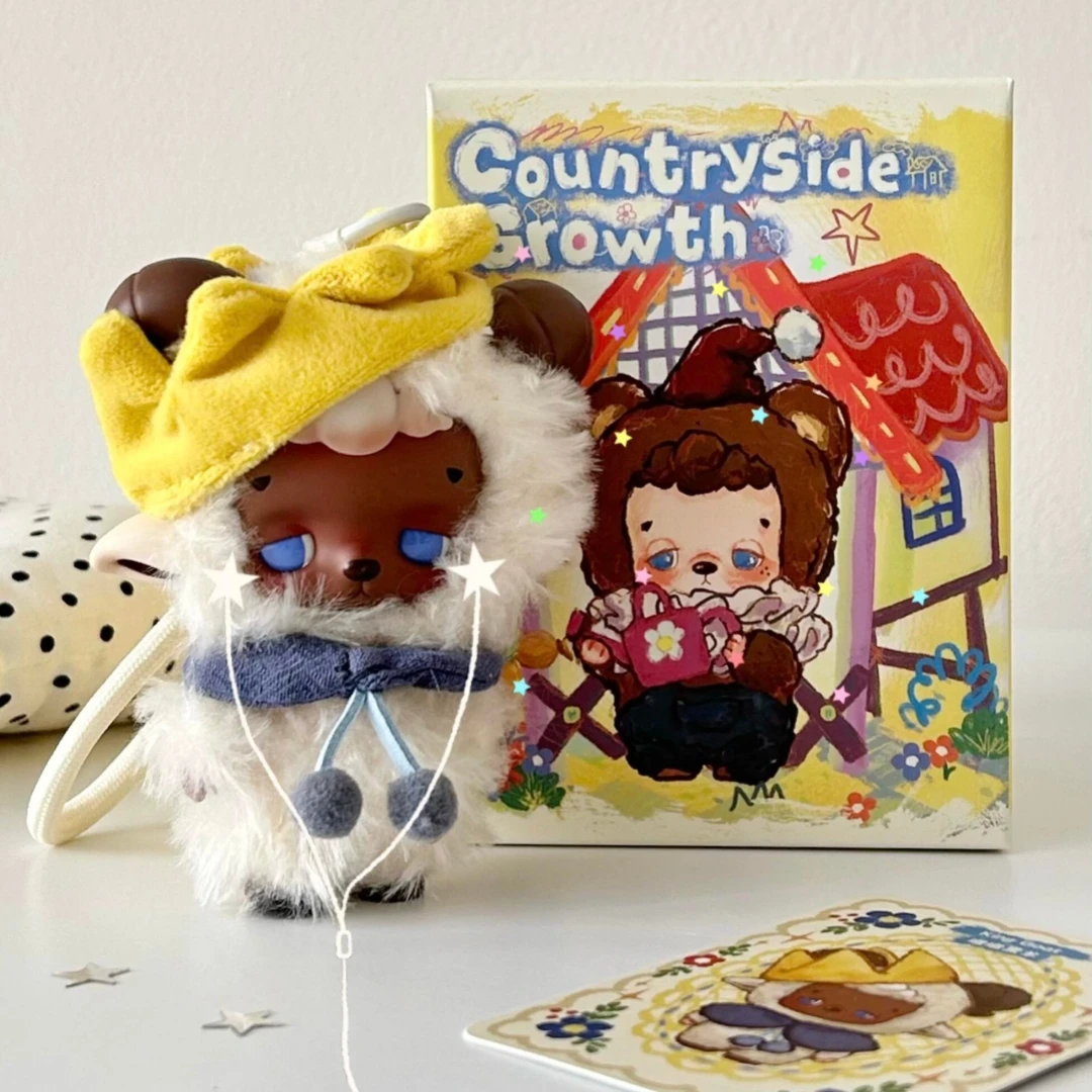 

Genuine Know Know Monster Countryside Growth Series Vinyl Plush Blind Box Cute Doll Pendant Decoration Toy Mystery Box Gift Toys