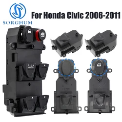 SORGHUM 35760-SNA-A02 For Honda Civic 2006-2011 Car Front Left Driver Door Power Window Control Switches Button 35750-SNA-H52