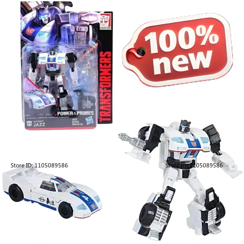 Gloednieuwe originele doos Transformer G1 D-Klasse Jazz Action Figure Model Vakantiegeschenken Studio Decoraties Ornamenten Figuur Speelgoed