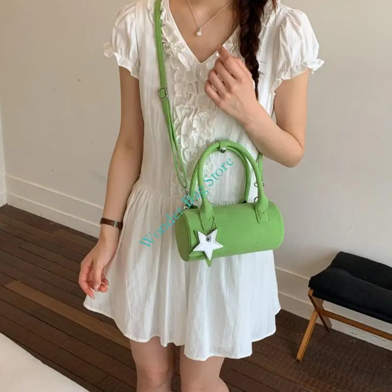 Women Elegant Color PU Handbag With Adjustable Strap Shoulder Bag Crossbody Purse For Work Commute And Daily Use