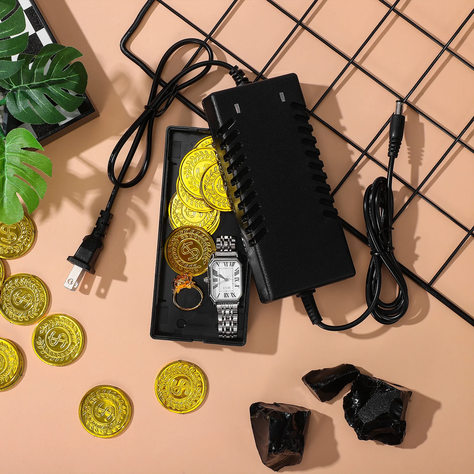 Hidden Money Box Fake Plug Secret Container for Valuables Discreet Safe Storage Cash Coins Jewelry Medicine