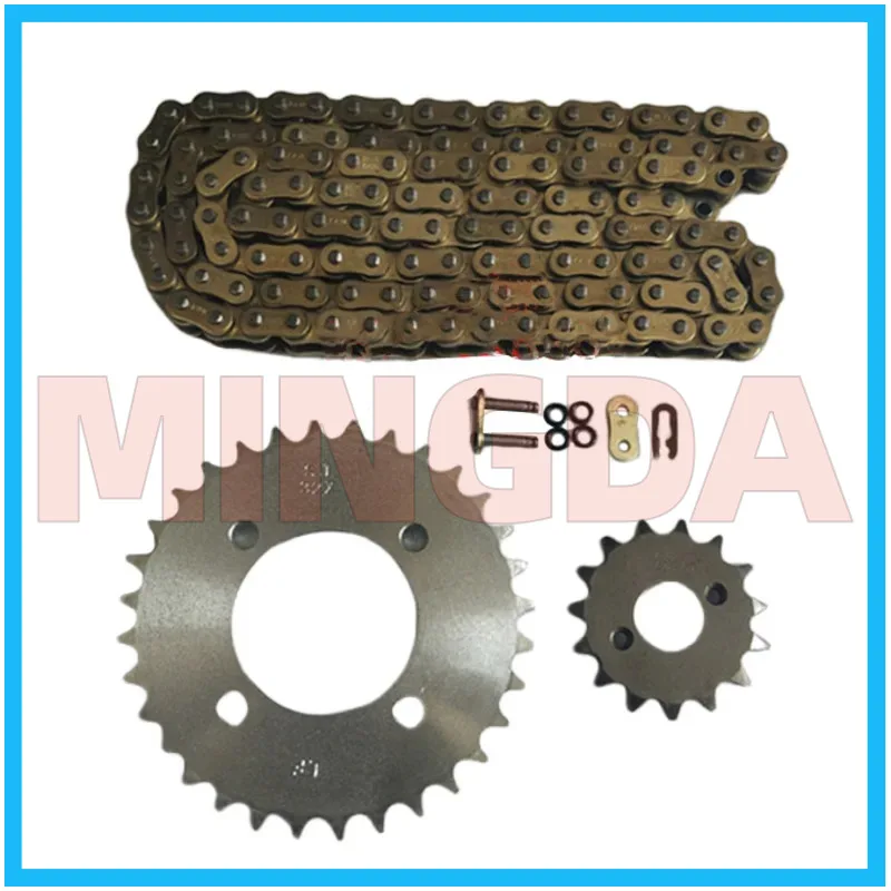 Chain Set / Chain / Large / Small Sprockets for Lifan Lf150-k/h