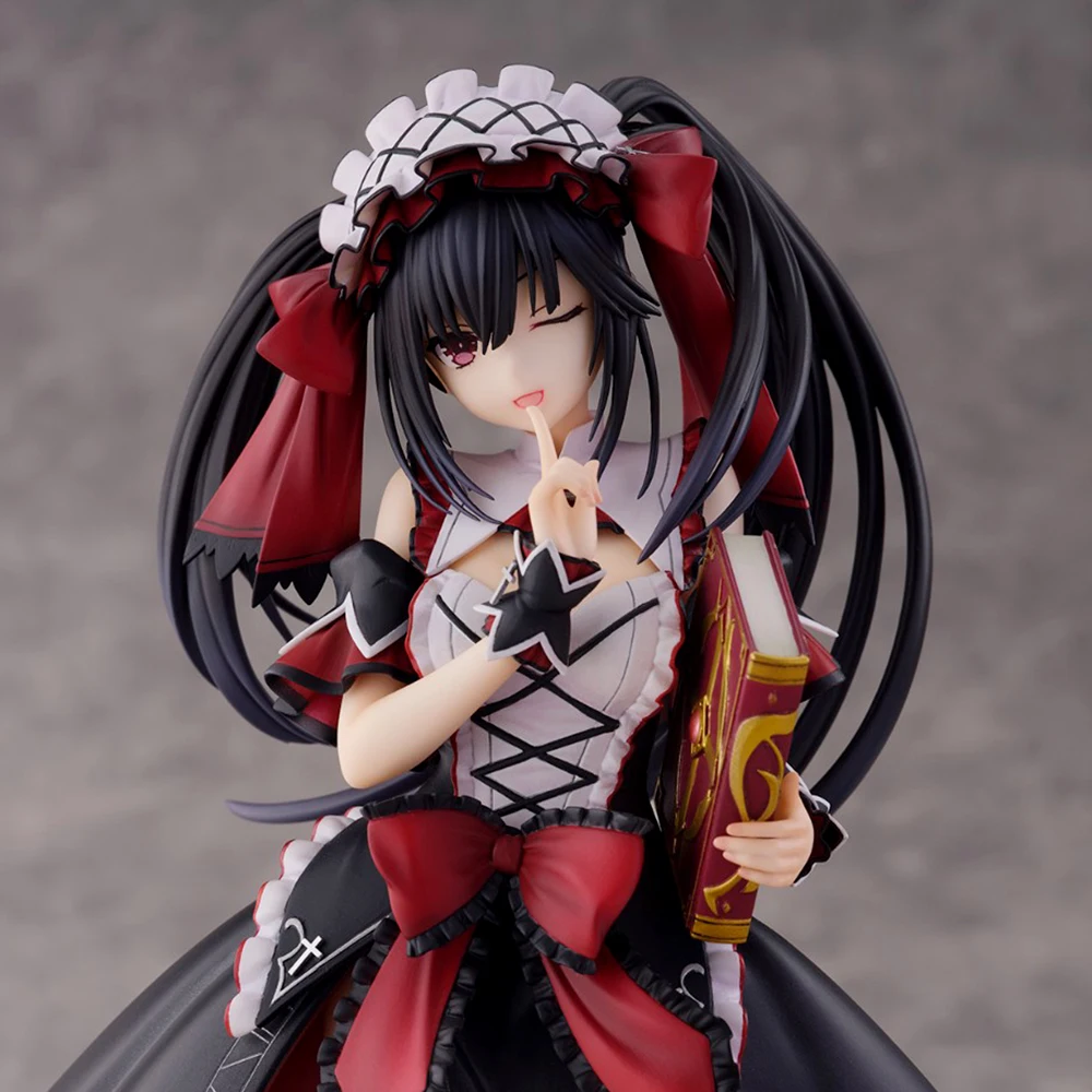 

Date A Live Kurumi Tokisaki 'Nibelcole' Anime Figure - Gothic Lolita Spirit Collector Statue Desktop Display Gift