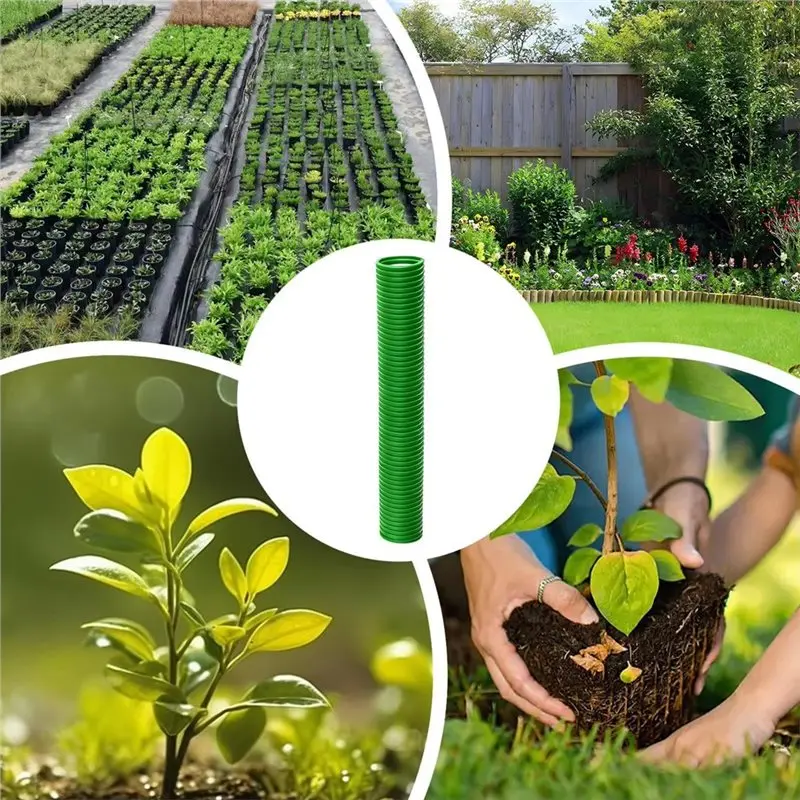 A53Q-Tree Guard 8-Piece Tree Trunk Protector Cover For Saplings-Winter Plants Animal Protection Lawn Garden Outdoor Cats Patio A