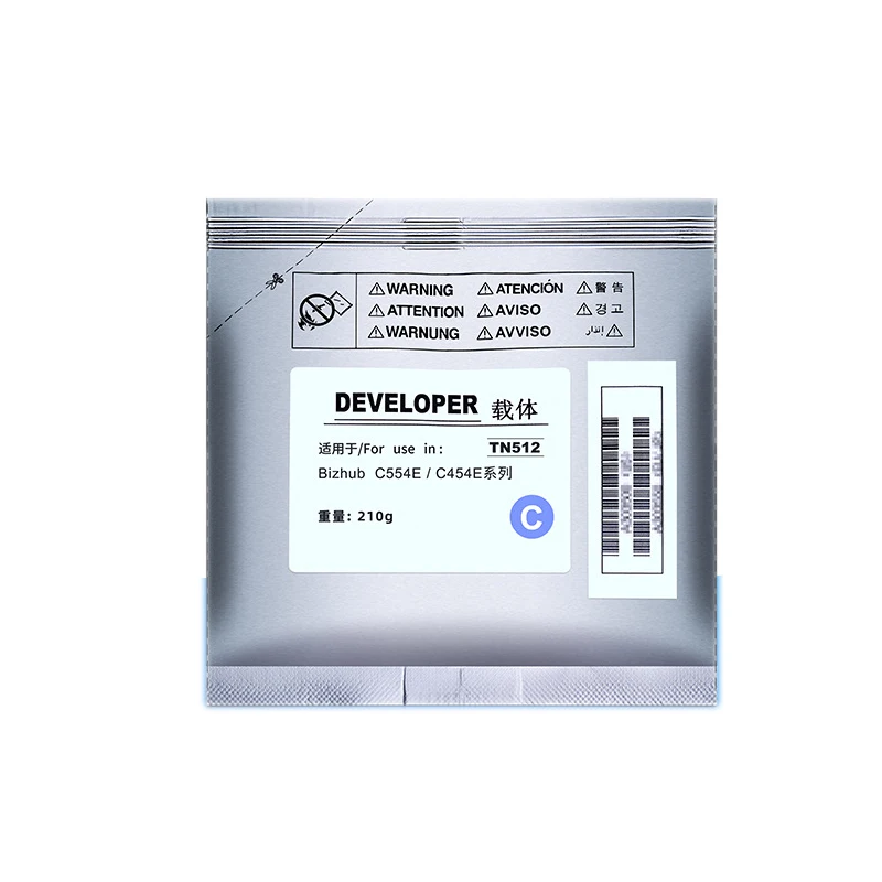 Dv512 c224 c284 pó desenvolvedor para konica minolta c224 284 364 454 554 c284 c364 c454 c554 c554e importação de alta qualidade