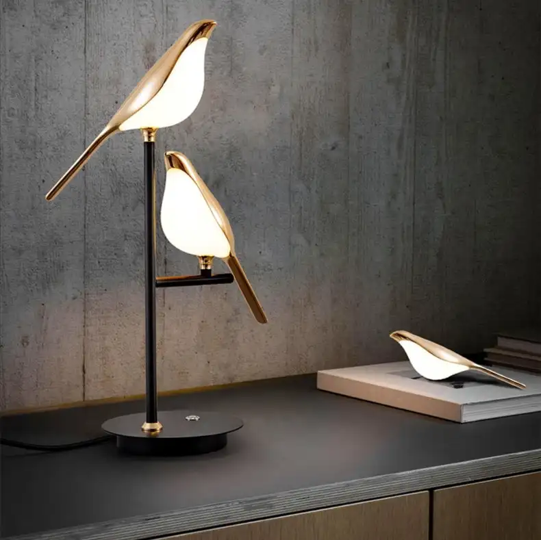 Modern Touch Dimming Stand Led Night Light Reading Table Lamp For Studant Study Office Work Bedroom Bedside