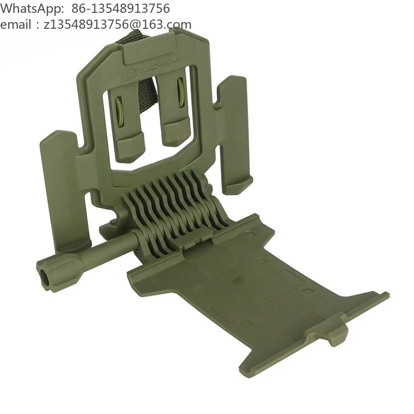 MOLLE Webbing Chest Phone Mount Bracket Outdoor Wear‑able Holder Kit Matched for Protective Phone Case